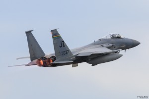 Излитане на форсаж на F-15C