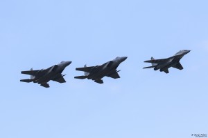 Смесена формация МиГ-29 и F-15C